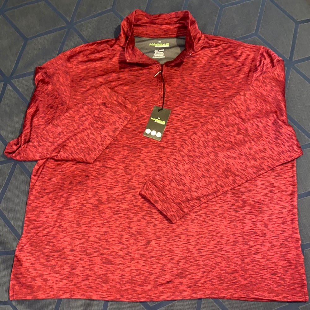 Quarter-zip athletic top